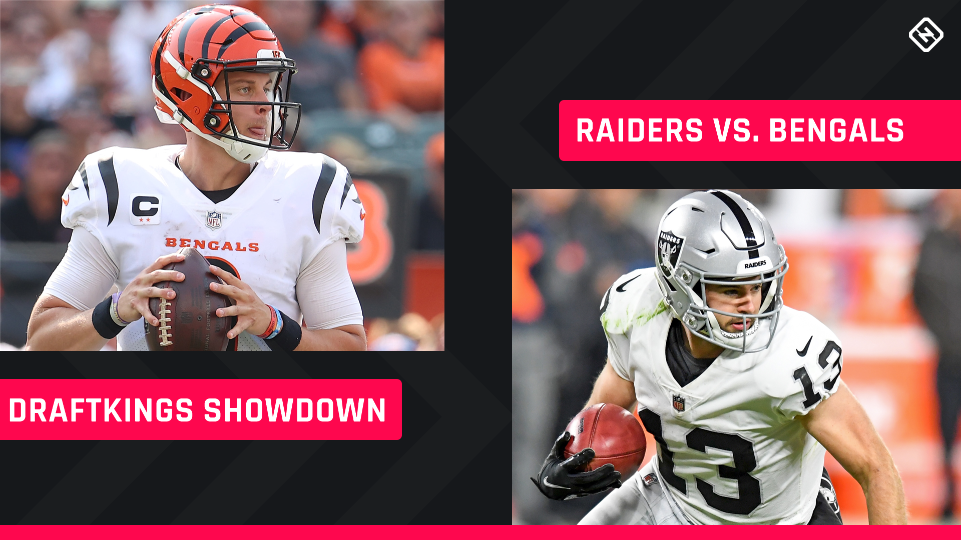 DraftKings-Showdown-Raiders-Bengals-Getty-FTR